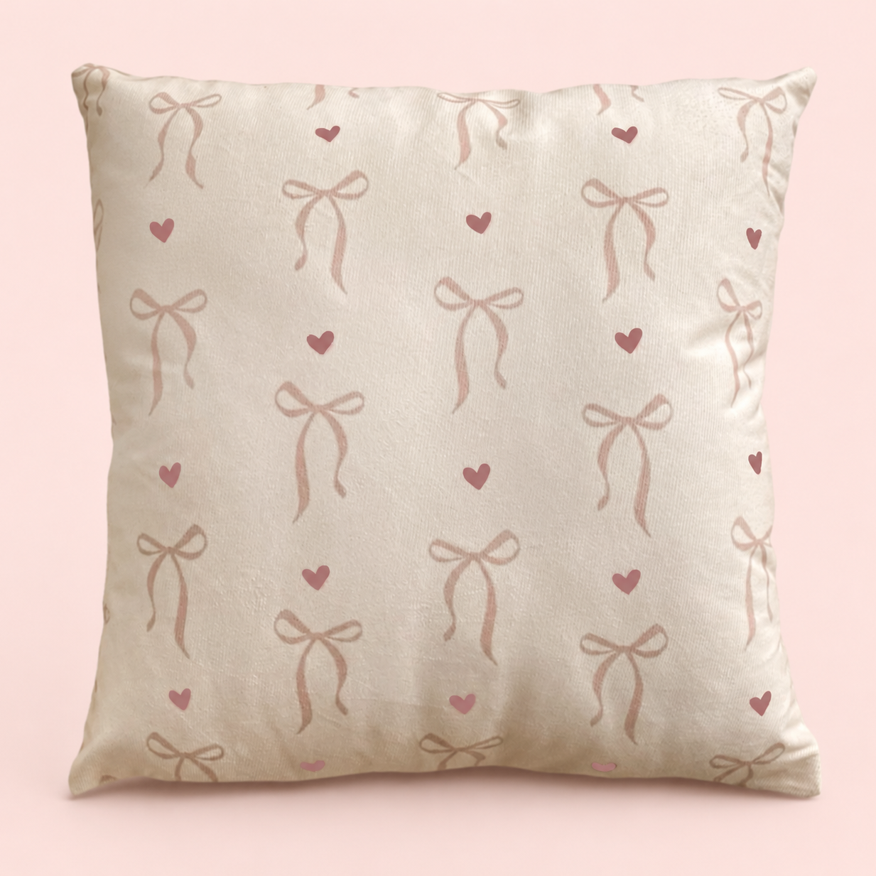 Bows girls cushion slip ~ Sample sale