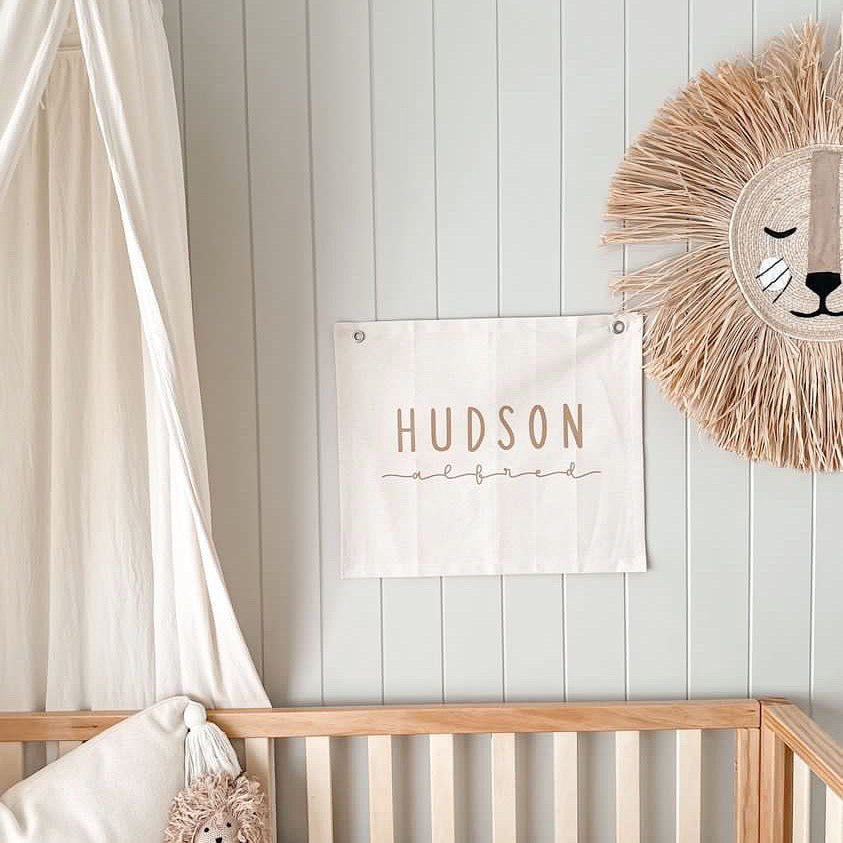 custom wall banner. custom wall flag. custom bedroom banner. custom playroom banner. custom playroom wall flag. personalised wall banner. personalised wall flag. personalised bedroom banner. personalised playroom banner. custom kids wall hanging. monogrammed kids wall flag.