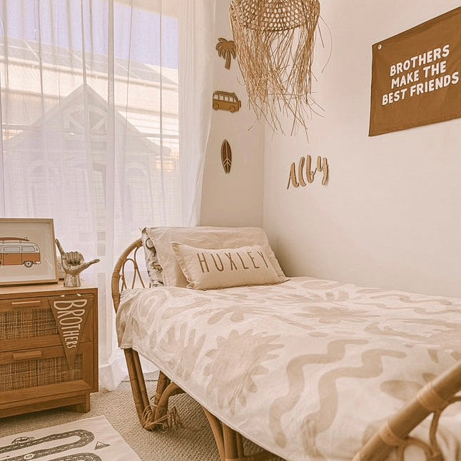 Boys neutral coastal plush blanket. golden bay boys bedding. Boys coastal bedroom styling. Boys beach bedroom decor. Boys surf bedroom blanket. Boys coastal throw blanket. Boys beach bedroom inspo. Boys surf bedroom decor ideas. 7 year old bedroom ideas. 10 year old bedroom ideas. 12 year old bedroom ideas.