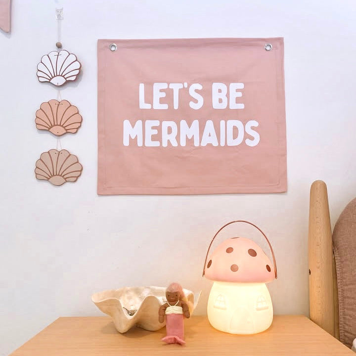 Girls mermaid wall banner. Girls under the sea room banner. Let’s be mermaids wall banner. Girls ocean bedroom wall banner. Girls mermaid wall decor. Ocean girls bedroom styling. Mermaid girls bedroom wall decor. Girls mermaid room inspo. Under the sea girls bedroom inspo. Girls ocean bedroom ideas. Girls under the sea bedroom decor. Girls mermaid wall decor. Mermaid wall banner.
