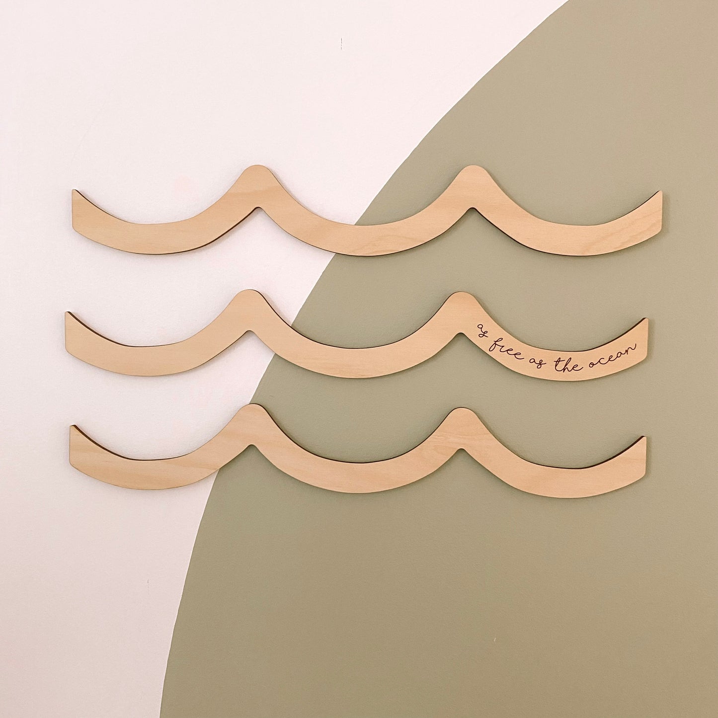 Timber wall waves. Ply wall stick on wall waves. As free as the ocean wall waves. Boys coastal bedroom styling. Boys beach bedroom wall decor. Boys surf bedroom wall waves. Kids coastal wall decor. Boys beach bedroom inspo. Boys surf bedroom decor ideas. 7 year old bedroom ideas. 10 year old bedroom ideas. 12 year old bedroom ideas.