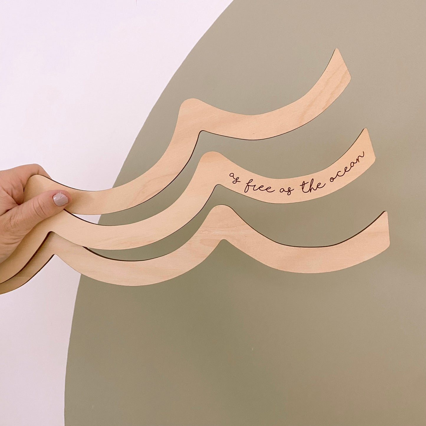 Timber wall waves. Ply wall stick on wall waves. As free as the ocean wall waves. Boys coastal bedroom styling. Boys beach bedroom wall decor. Boys surf bedroom wall waves. Kids coastal wall decor. Boys beach bedroom inspo. Boys surf bedroom decor ideas. 7 year old bedroom ideas. 10 year old bedroom ideas. 12 year old bedroom ideas.