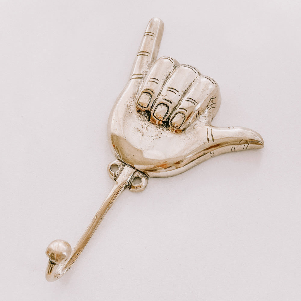 Bengali home shaka wall hook ~ gold