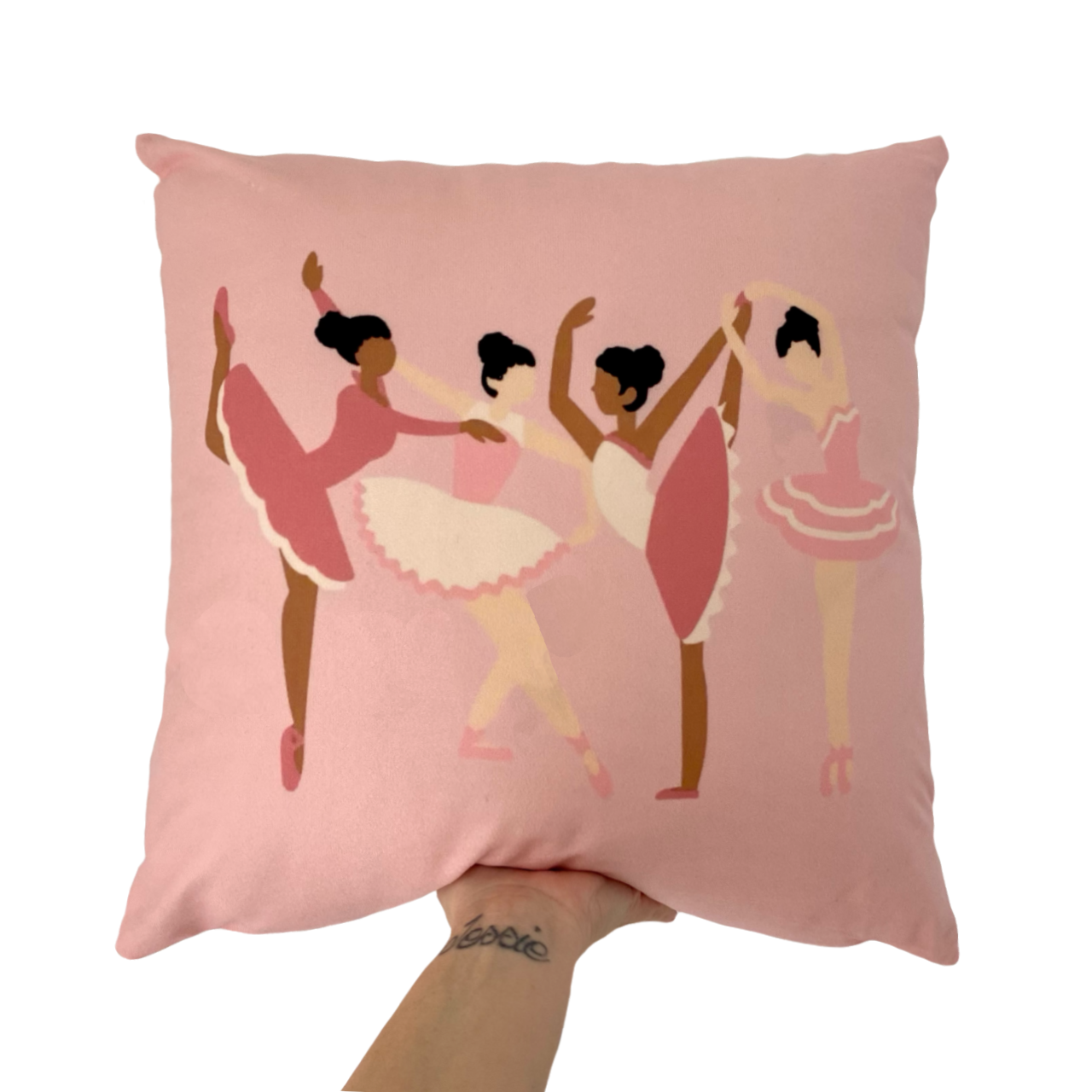 Dancer cushion slip ~ Imperfect