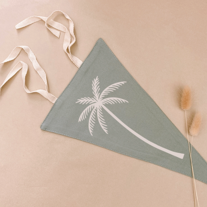 palm tree pennant flag. boys coastal bedroom styling. boys beach bedroom wall decor. boys surf bedroom wall banner. coastal boys wall flag banner. Boys beach bedroom inspo. boys surf bedroom decor ideas. boys palm tree bedroom decor. palm tree flag. boys beach nursery room inspo. palm tree pennant flag.