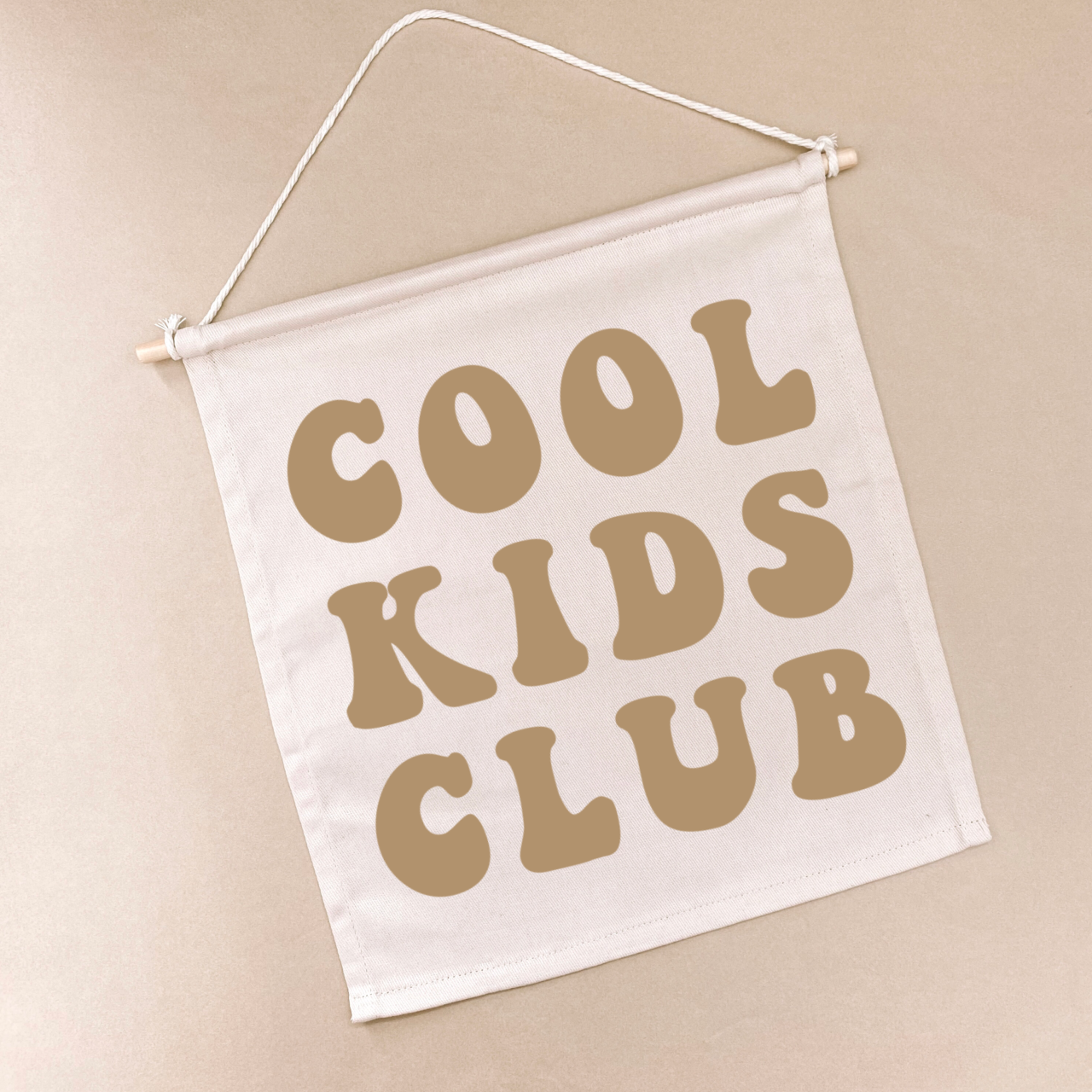 Cool kids club hanging banner ~ Warm sand ~ Sale