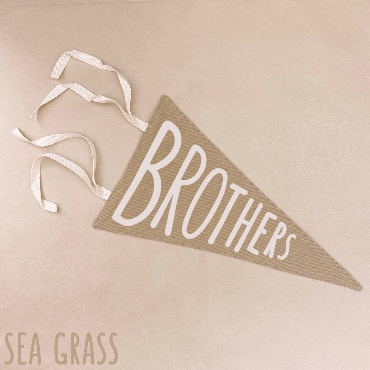 Brothers tie up pennant ~ Sea grass ~ Sale
