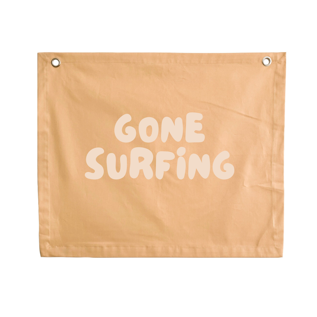 Gone surfing kids wall banner ~ Honey ~ Sale
