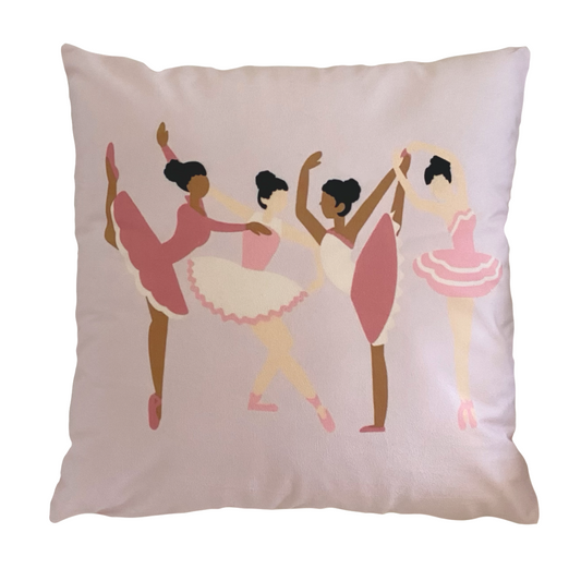Ballet dancers cushion slip ~ Almost perfect ~ Sale