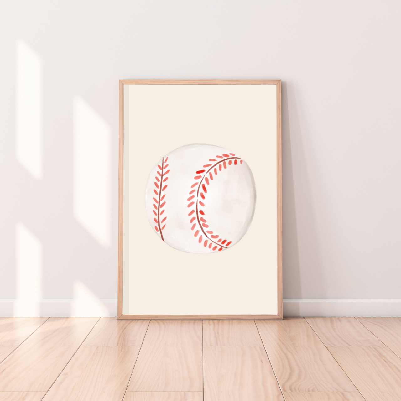 Sports ball kids digital wall print | sports digital wall art ~ 4 designs