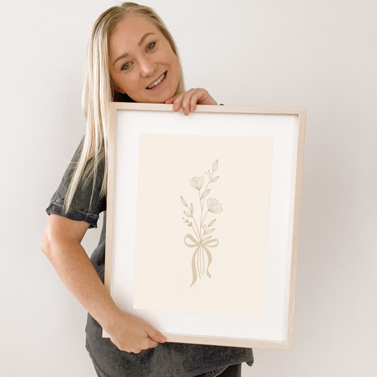 Floral bouquet girls wall prints / wall art ~ 3 designs