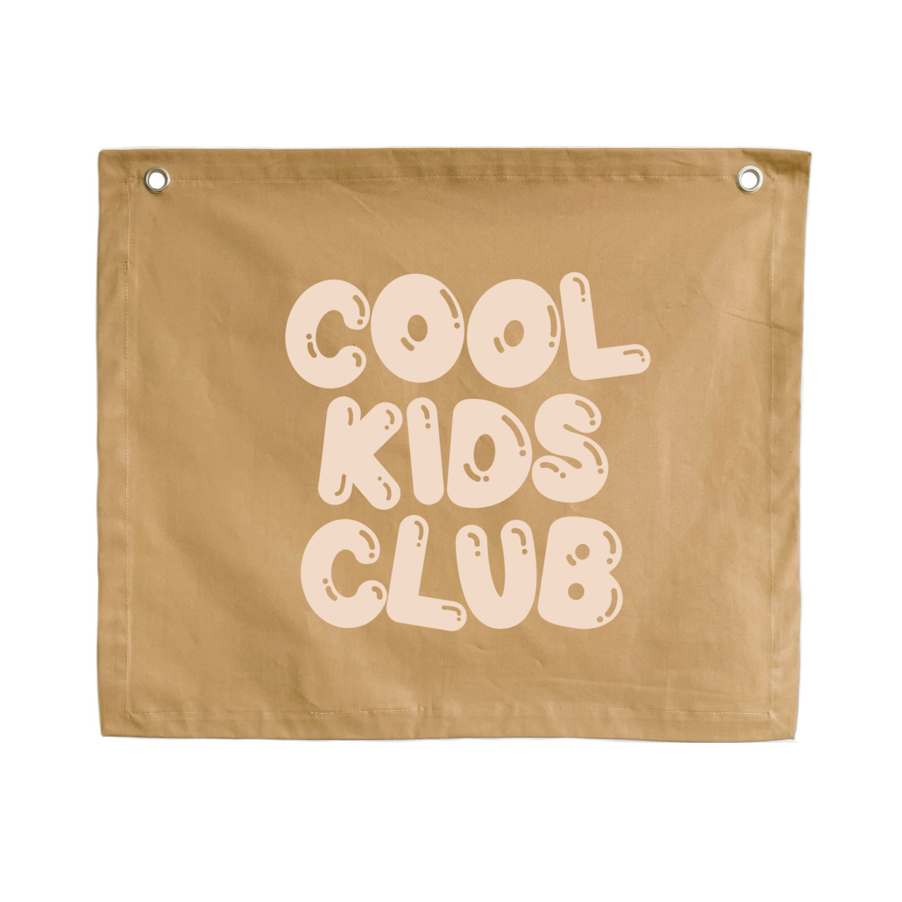 Cool kids club wall banner ~ Camel ~ Sale