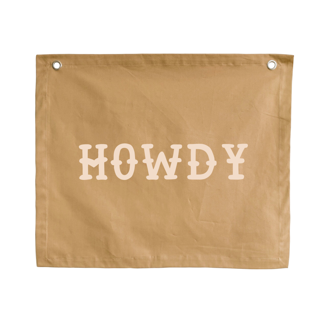 Howdy kids wall banner ~ Camel ~ Sale