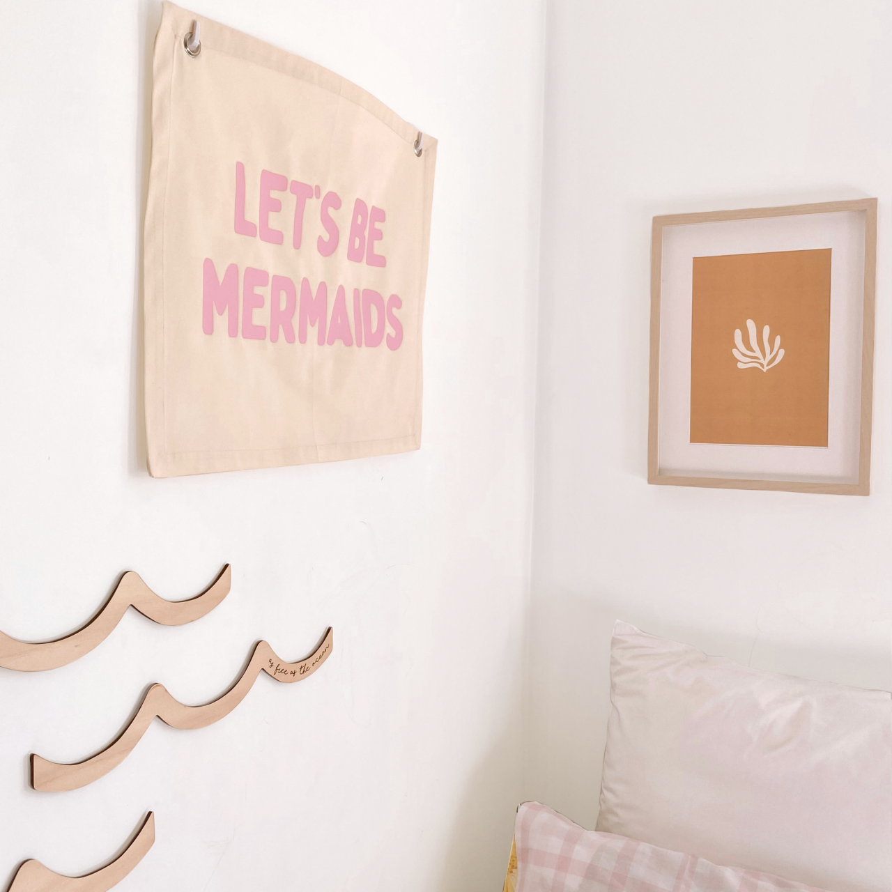 Girls mermaid wall banner. Girls under the sea room banner. Let’s be mermaids wall banner. Girls ocean bedroom wall banner. Girls mermaid wall decor. Ocean girls bedroom styling. Mermaid girls bedroom wall decor. Girls mermaid room inspo. Under the sea girls bedroom inspo. Girls ocean bedroom ideas. Girls under the sea bedroom decor. Girls mermaid wall decor. Mermaid wall banner.