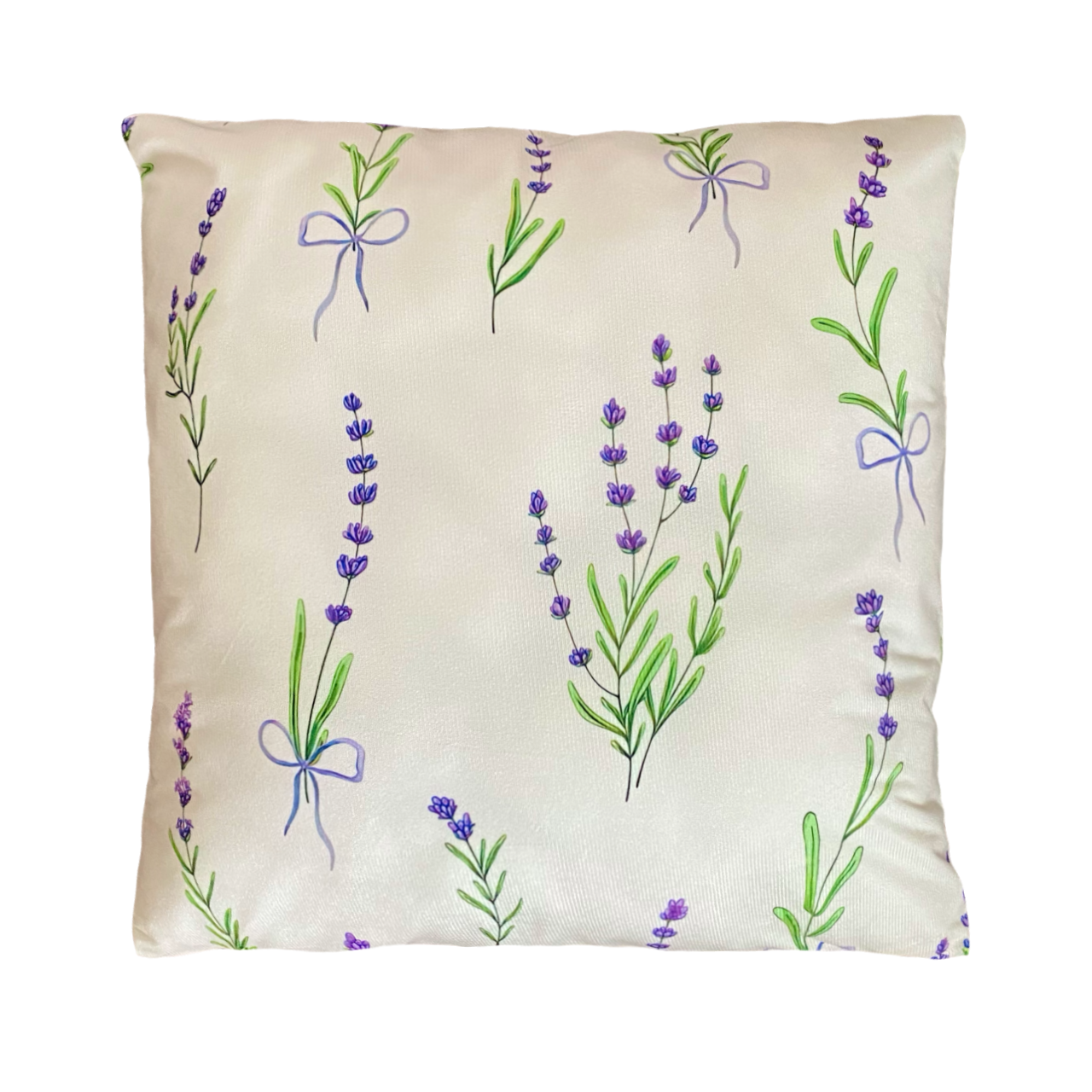 Lavender cushion slip ~ Sample