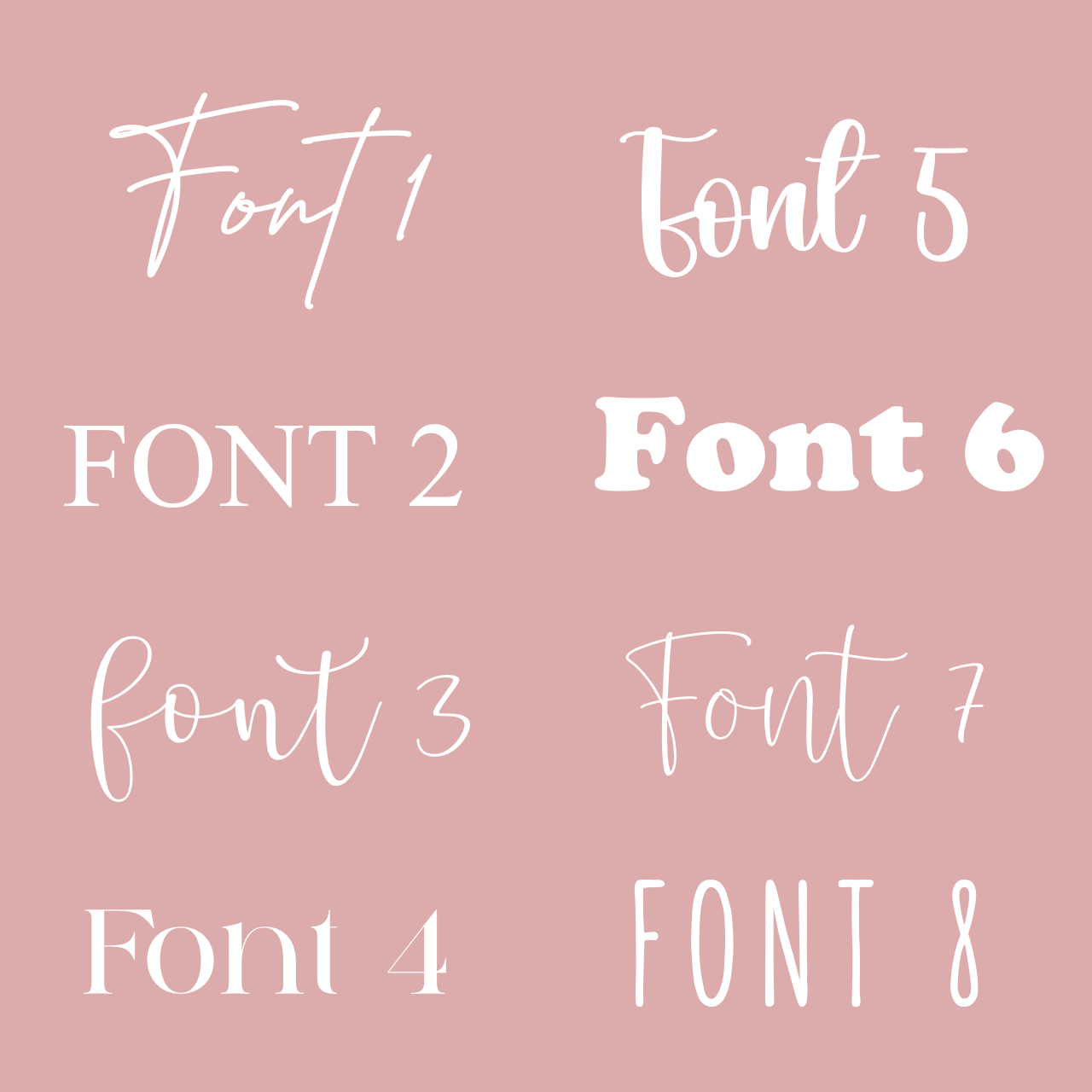 Personalised classic Christmas stocking ~ Blush pink