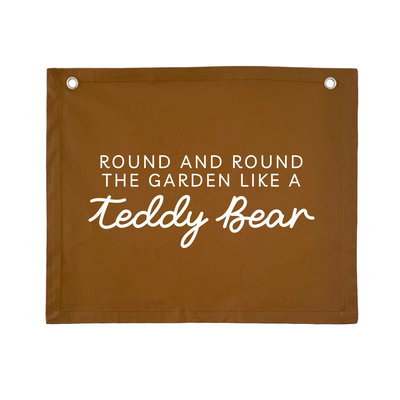 Teddy bear wall banner. Round and round the garden like a teddy bear. Boys teddy bear bedroom styling. Boys teddy bear bedroom wall decor. Boys bedroom teddy bear wall banner. Boys wall decor. Boys teddy bear bedroom. Boys teddy bedroom decor ideas. Teddy bear nursery banner. Teddy bear nursery.