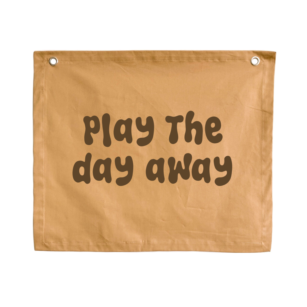 Play the day away kids wall banner / wall hanging ~ Camel