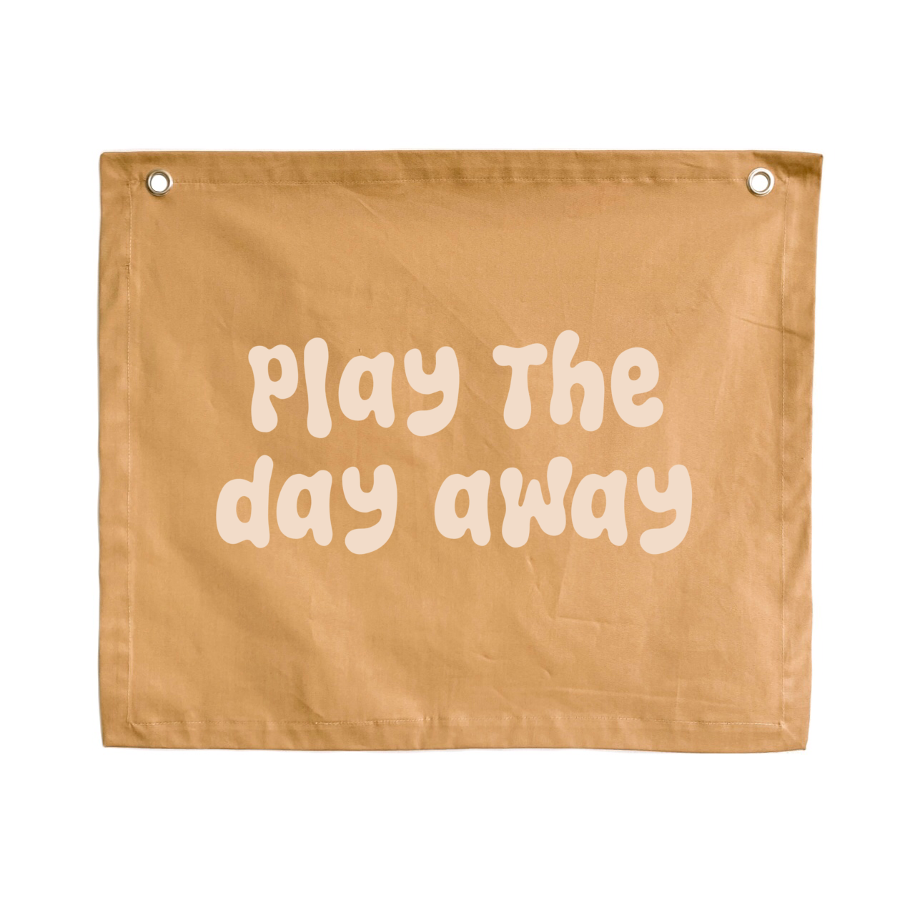 Play the day away kids wall banner / wall hanging ~ Camel