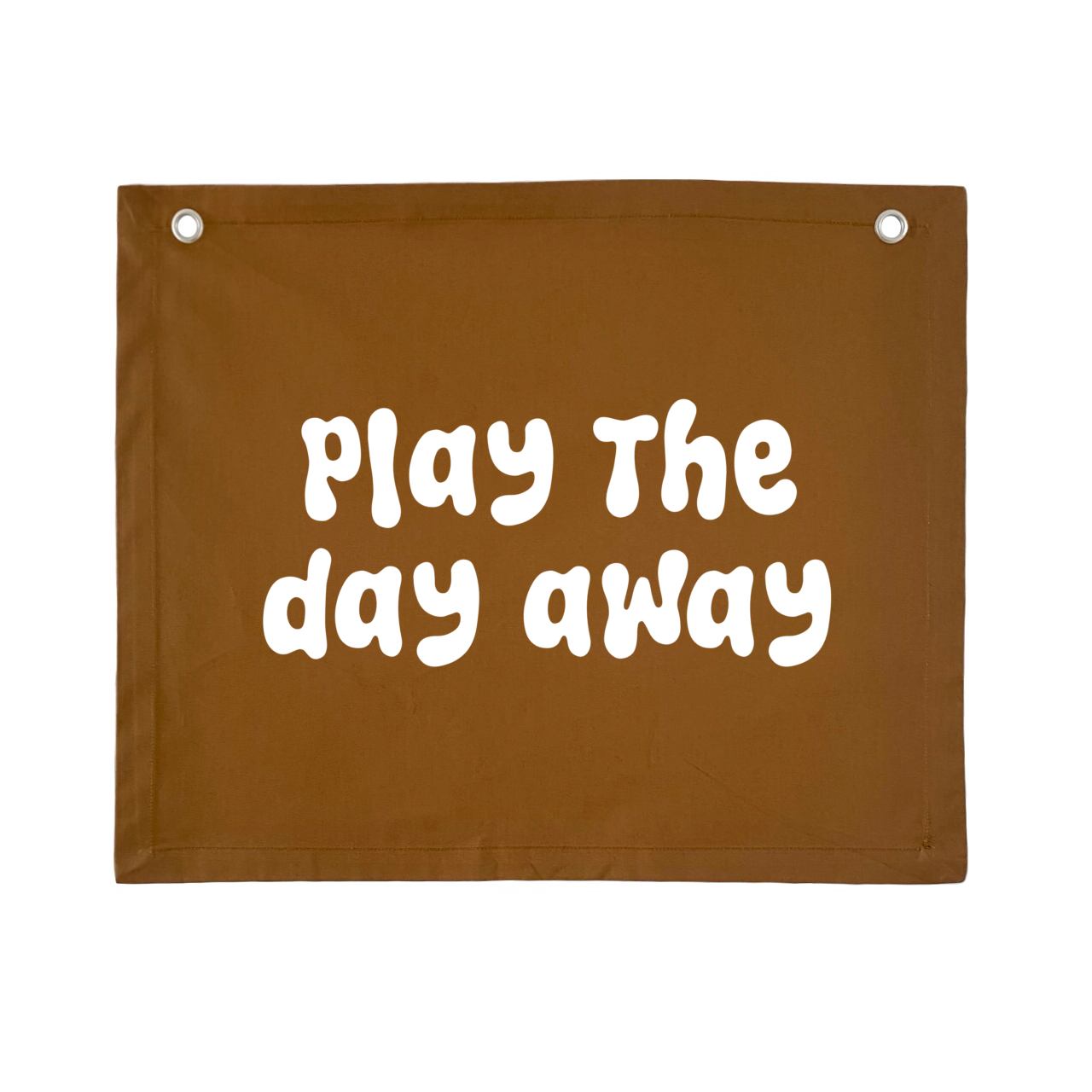 Play the day away kids wall banner / wall hanging ~ Spice