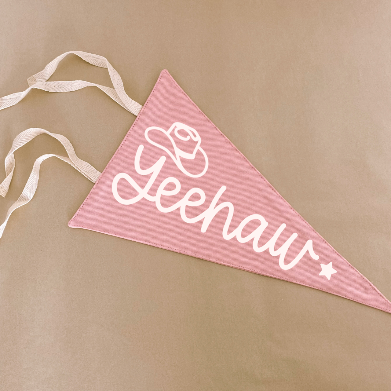 Kids western pennant flag. Kids yeehaw wall flag. Kids rodeo bedroom wall banner. Kids desert playroom flag banner. Kids cowboy playroom wall flag. Kids cowgirl bedroom styling. Kids western bedroom wall decor. Kids cowboy bedroom inspo. Kids bedroom decor ideas. 7 year old bedroom ideas. 10 year old bedroom ideas. 12 year old bedroom ideas.