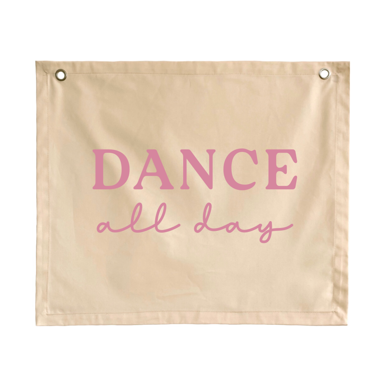 Dance all day girls wall banner / wall hanging ~ Shell