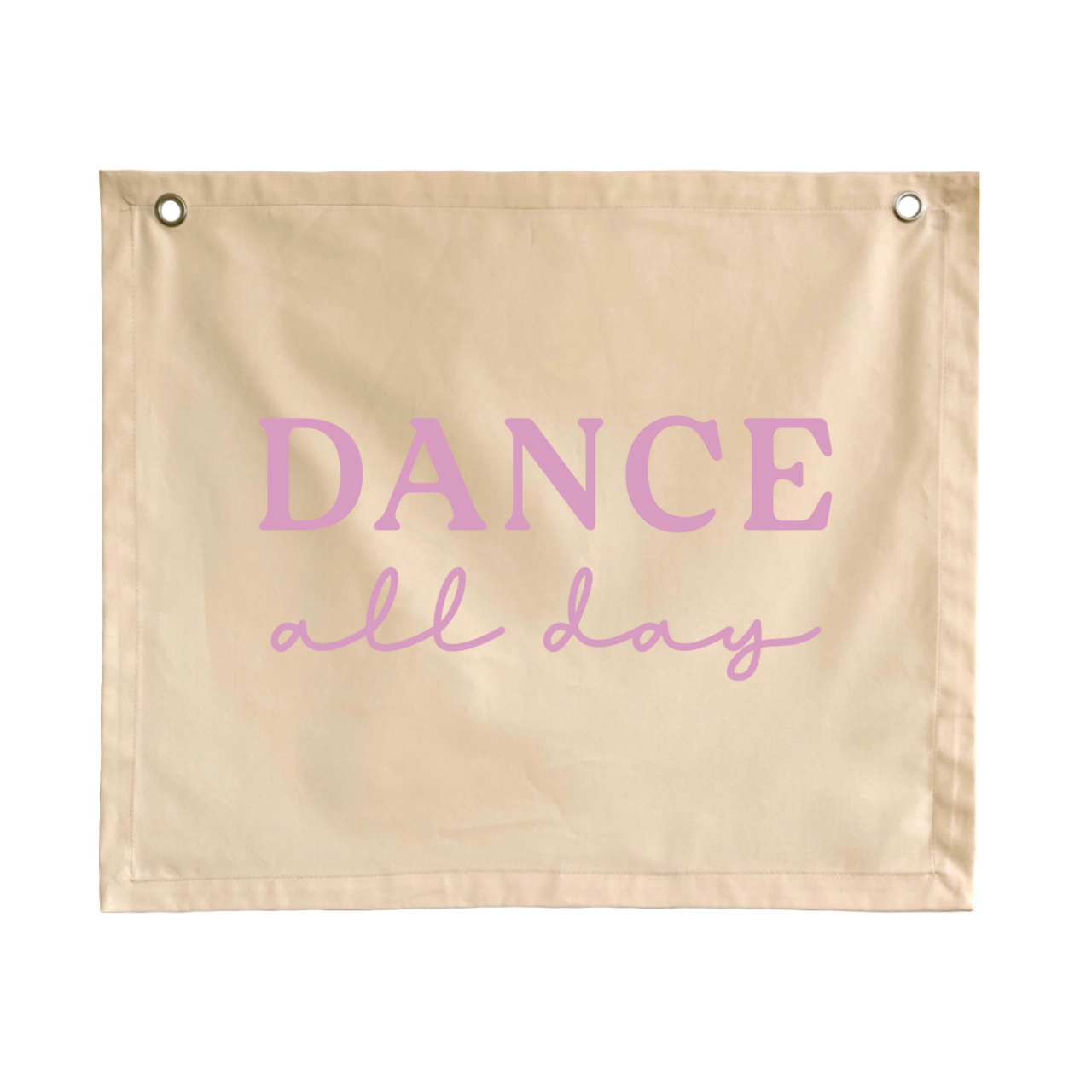 Dance all day girls wall banner / wall hanging ~ Shell