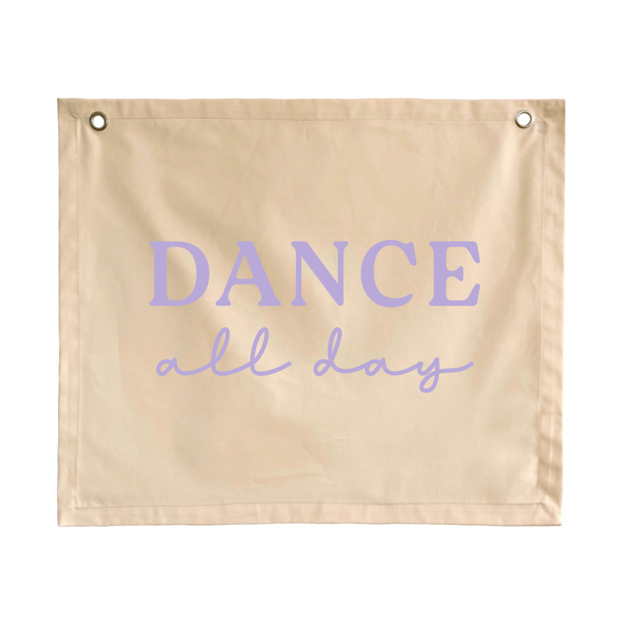 Dance all day girls wall banner / wall hanging ~ Shell