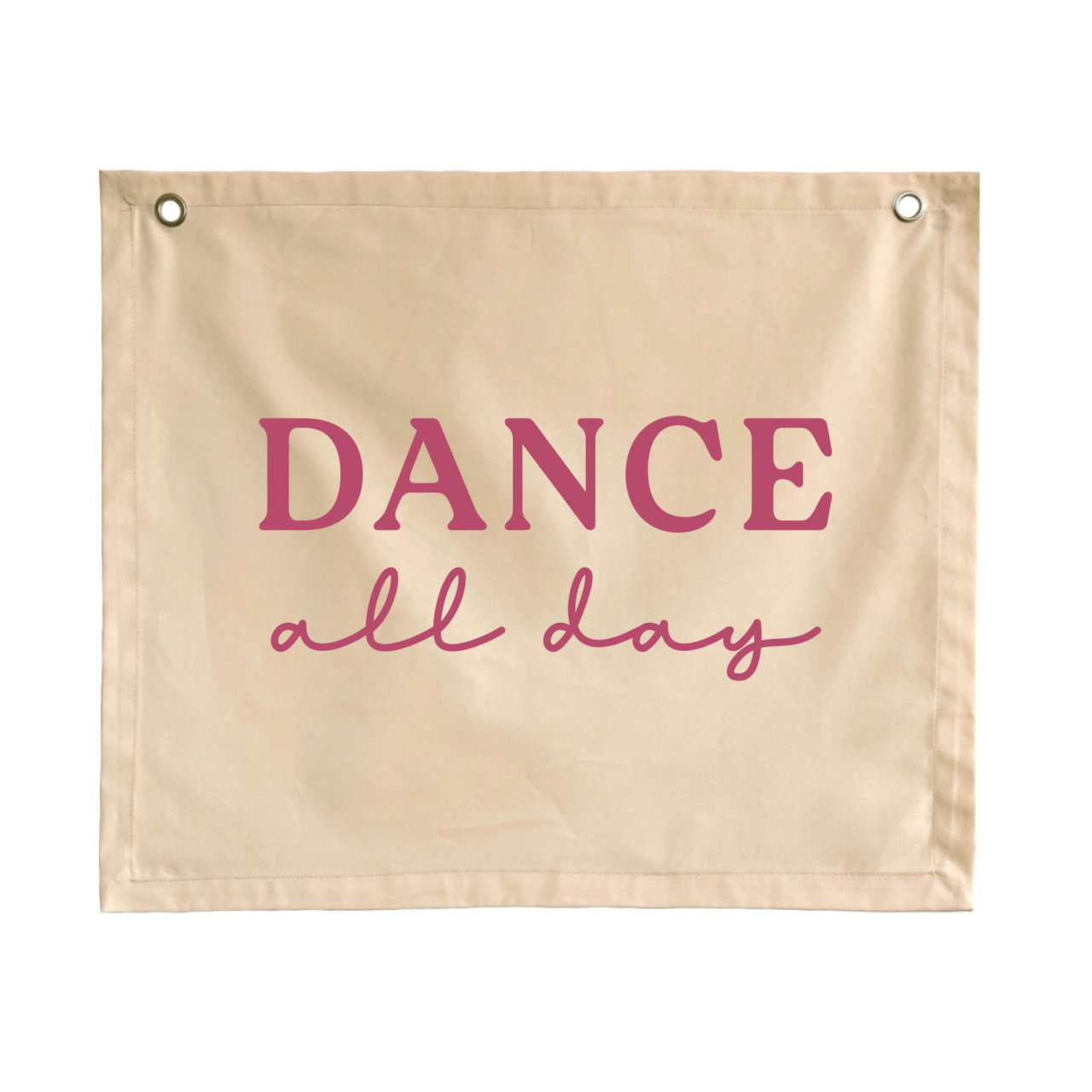 Dance all day girls wall banner / wall hanging ~ Shell