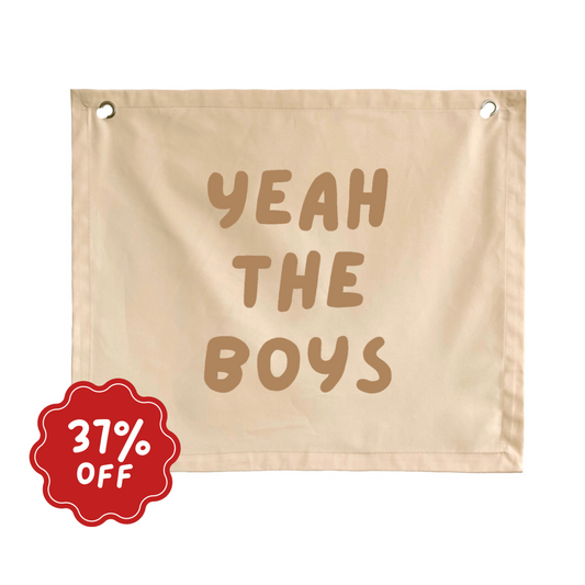 Yeah the boys wall banner ~ Shell ~ Imperfect