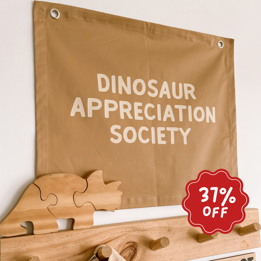 Dinosaur wall banner ~ Camel ~ Imperfect