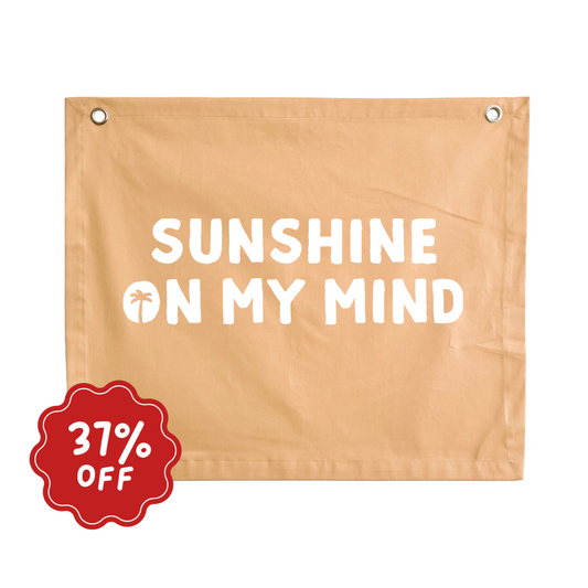 Sunshine wall banner ~ Honey ~ Imperfect