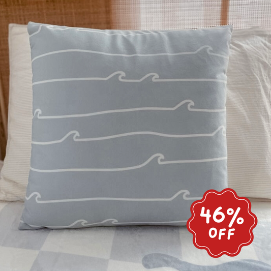 Sea side cushion slip / cushion cover ~ Ocean ~ Sale