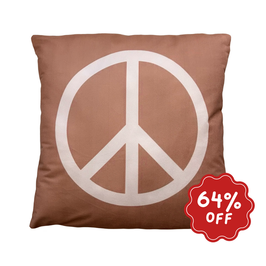 Peace cushion slip ~ Sample