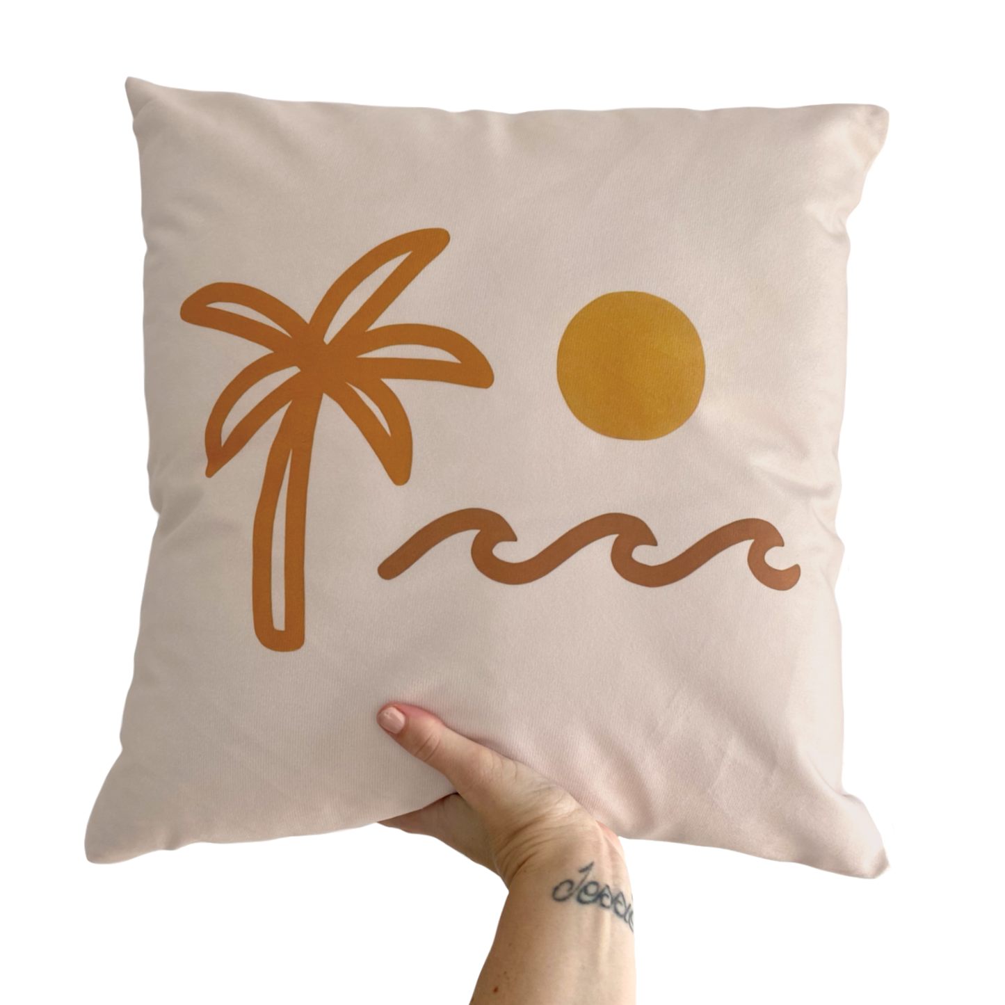 Vacay cushion slip ~ Imperfect