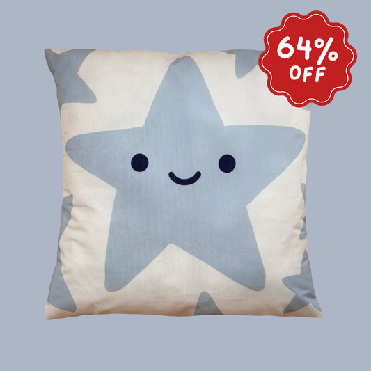 Playing in the stars cushion slip ~ Sample