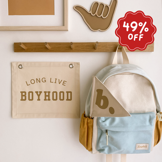 Long live boyhood junior wall banner | kids junior wall hanging ~ Imperfect