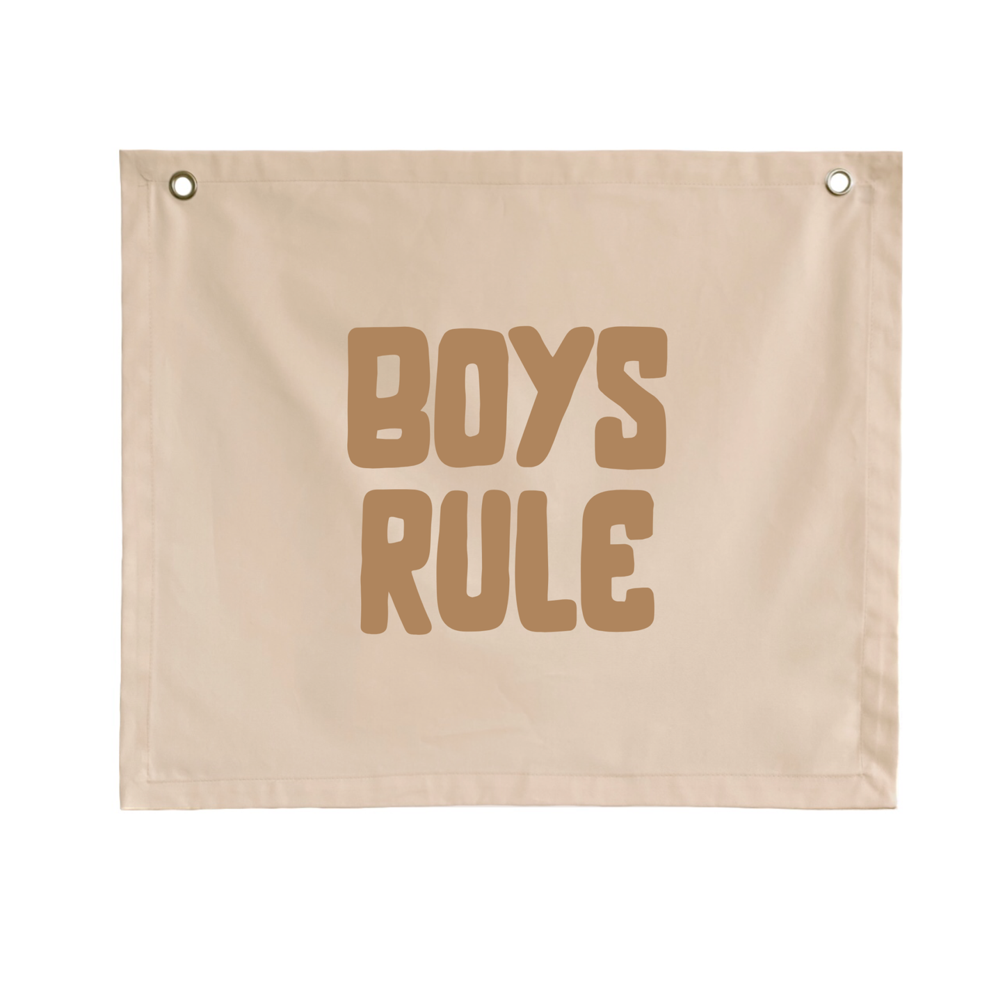 Boys club wall banner ~ Warm sand ~ Sale