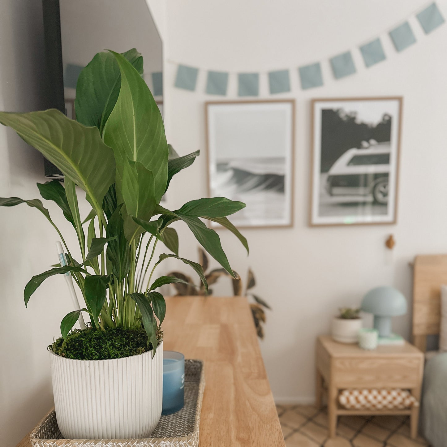 Blue square kids bunting. Boys wall bunting. Blue garland. Blue square playroom bunting. Pastel blue garland. Baby blue wall flags. Blue wall decor. Boys Nursery bunting. Boys nursery garland. Nursery wall decor. Blue nursery flags.