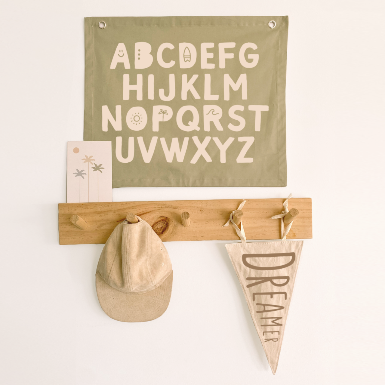 Alphabet kids banner.Boys abc banner. Boys alphabet wall banner. Surf boys bedroom styling. Boys surf bedroom decor. Boys surf bedroom wall banner. Boys surf room inspo. Beach boys bedroom inspo. Beach boys bedroom ideas. Coastal boys bedroom inspo. ABC wall banner