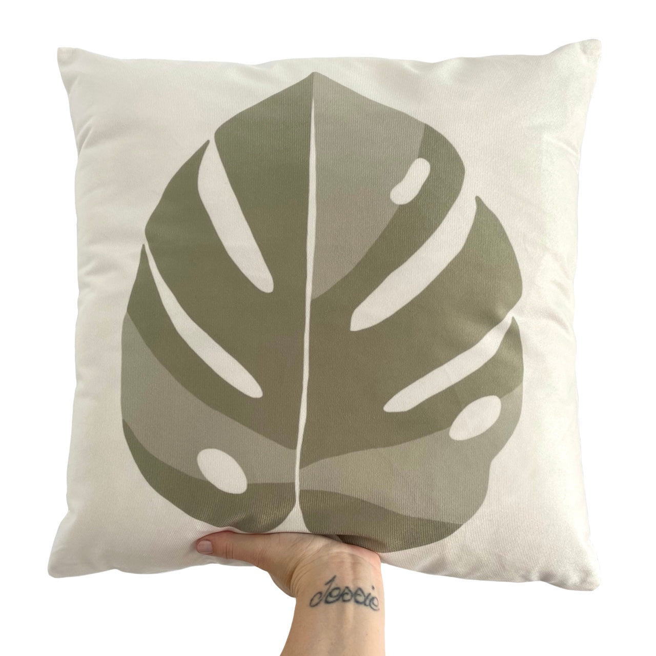 Monstera cushion slip ~ Duo ~ Sale