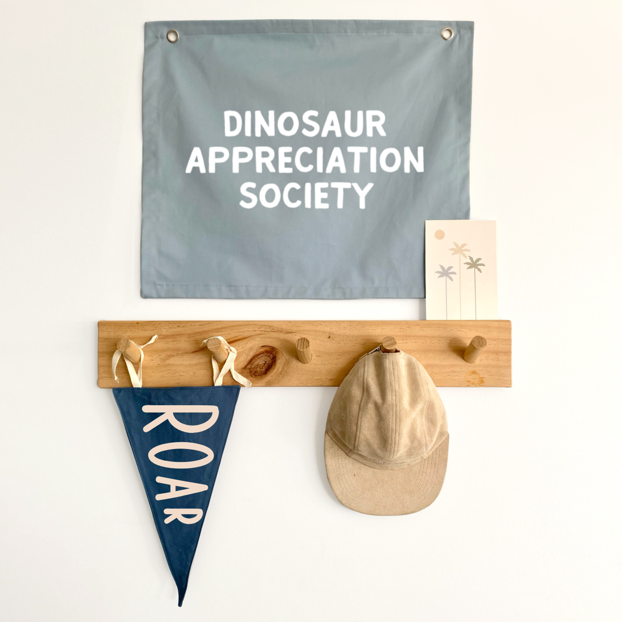 Dinosaur wall banner. Boys dinosaur bedroom styling. Boys dinosaur bedroom wall decor. Boys bedroom Dino wall banner. Boys wall decor. Boys dinosaur bedroom. Boys Dino bedroom decor ideas. 7 year old bedroom ideas. 10 year old bedroom ideas. 12 year old bedroom ideas.