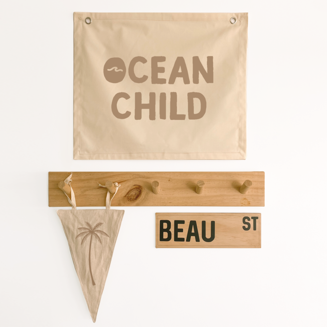 Ocean child banner. Surf Boys bedroom styling. Boys surf bedroom decor. Boys surf bedroom wall banner. Boys surf room inspo. Beach boys bedroom inspo. Beach boys bedroom ideas. Coastal boys bedroom banner. Boys wall banner. Ocean boys bedroom decor.
