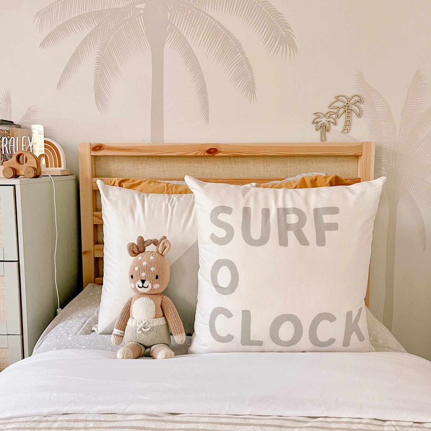 Surf boys bedroom cushion slip. Surf cushion cover. Boys surf themed cushion. Velour boys cushion cover. Coastal boys cushion. Coastal boys pillow. Coastal cushion cover. Beach boys bedding. Beach theme boys cushion. Beach cushion cover. Boys coastal bedroom decor. Boys beach throw cushion. Boys surf throw pillow. surf o clock cushion.