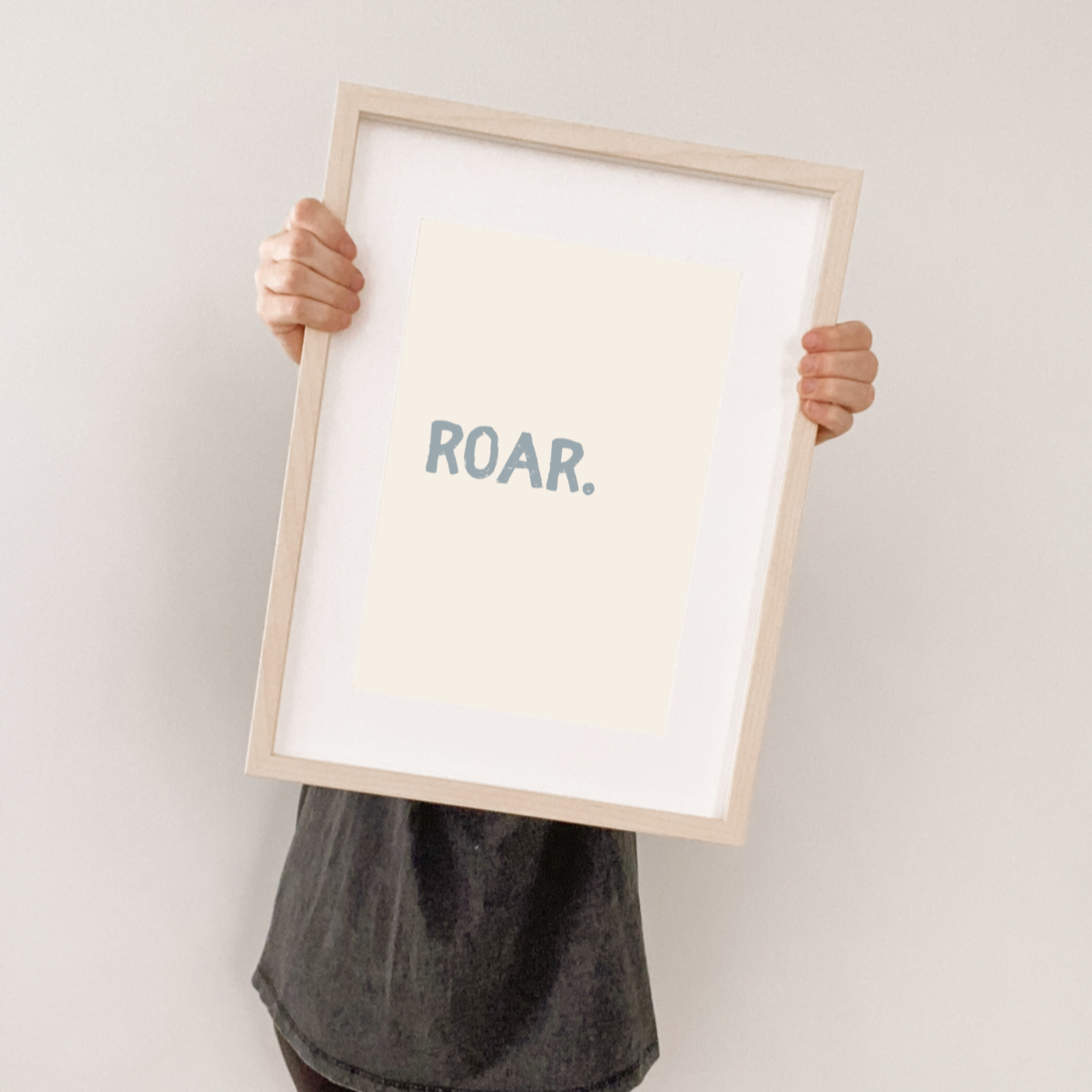 Roar kids wall print / wall art ~ 3 Colours