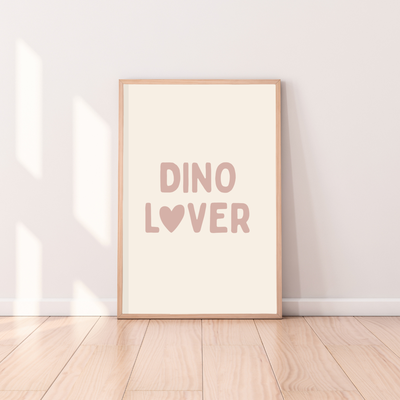 Dino lover wall print / wall art ~ 3 Colours