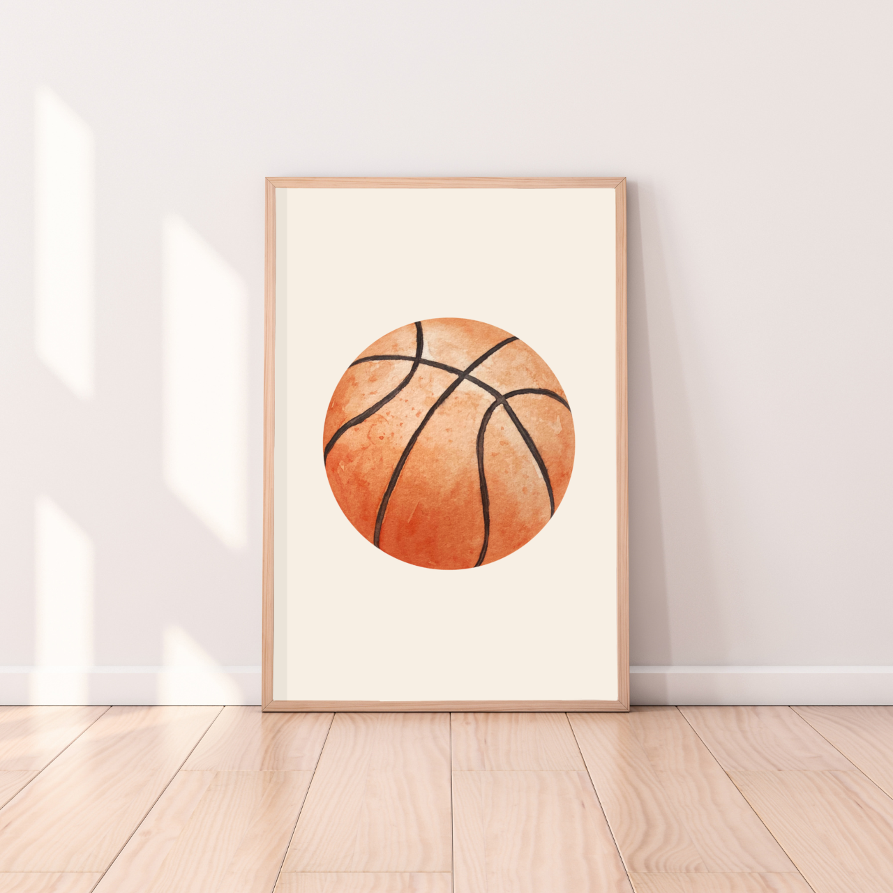 Sports Ball kids wall print / wall art ~ 4 balls