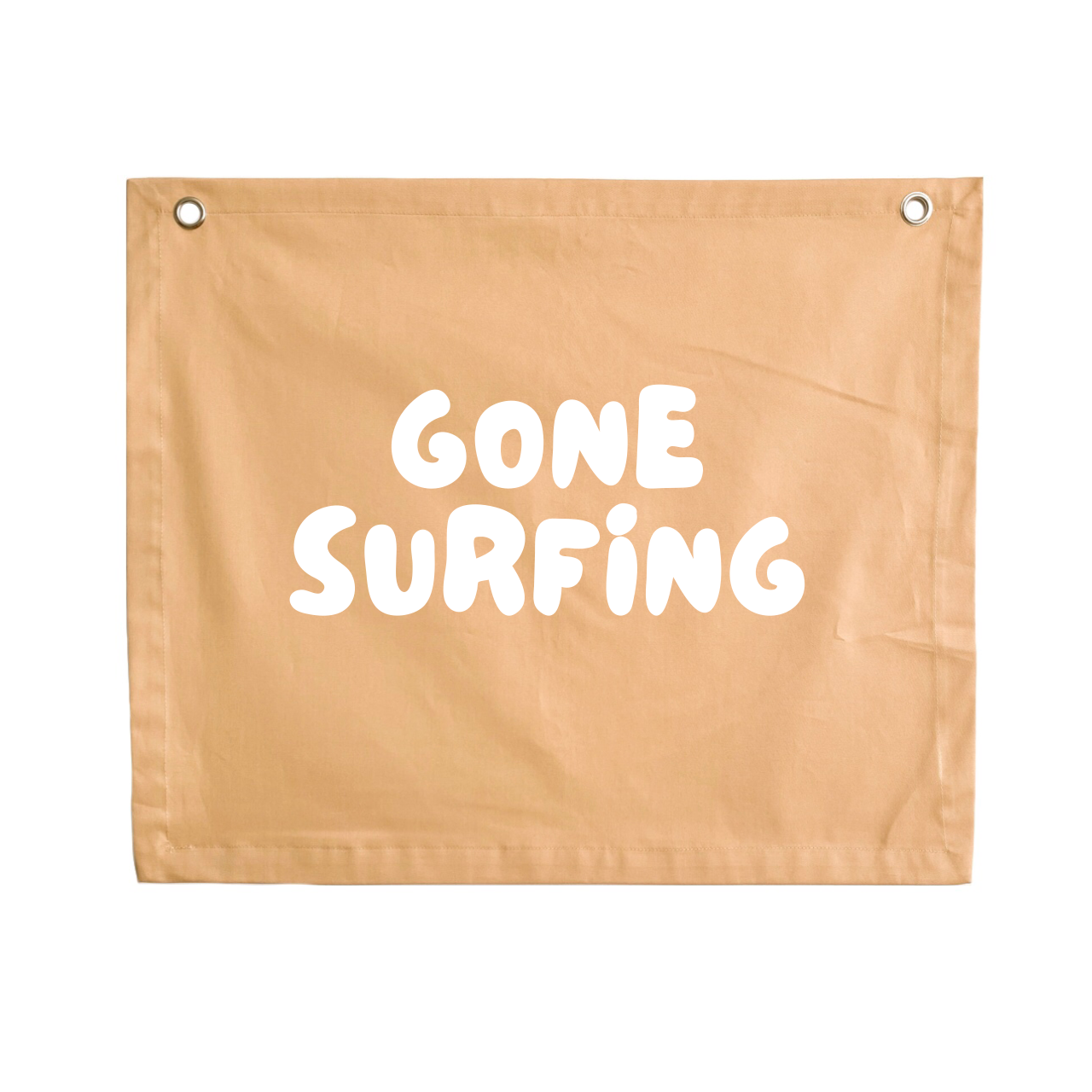 Gone surfing kids wall banner / wall hanging ~ Honey