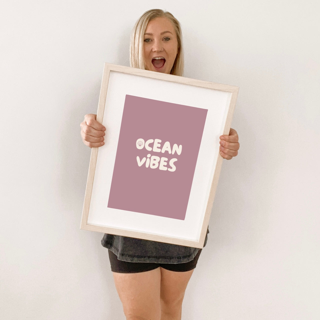 Ocean vibes kids wall print / wall art ~ 5 colours