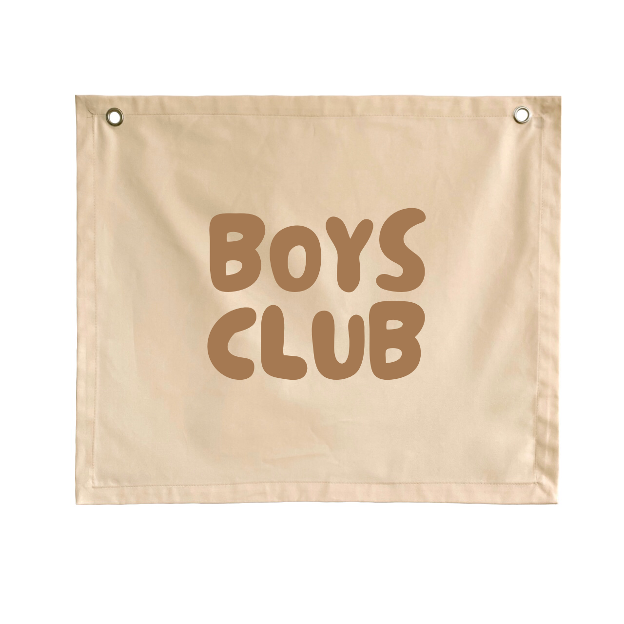 Boys club kids wall banner / wall hanging  ~ Shell